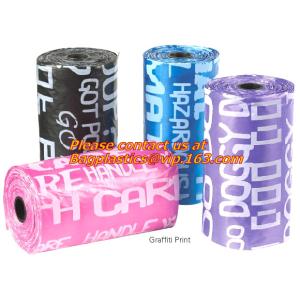 Biodegradable Dog Cat Pet Poop, Waste Pick-up Bags, Biodegradable Garbage Bag