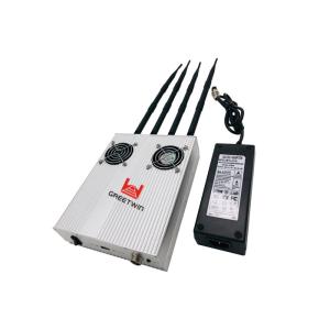 20W Output Power Cell Phone Signal Jammer for Exam Halls , Up to 50m Long
