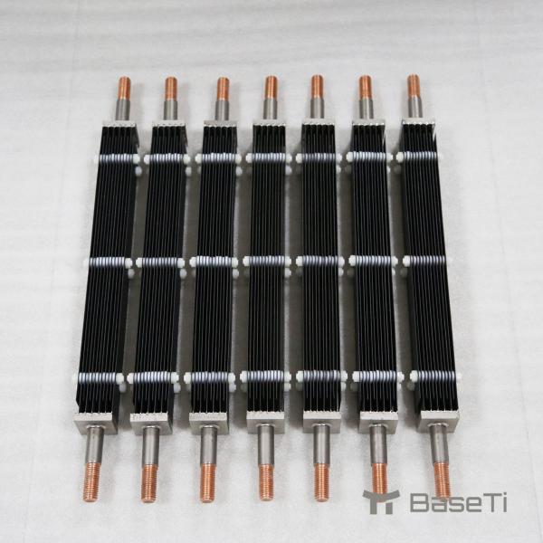 Iridium Ruthenium Titanium Anode Titanium Electrode Oxide Coating For Sodium