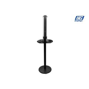 Double Side Illumination Mobile Device Charging Station 1800mm Height Floor