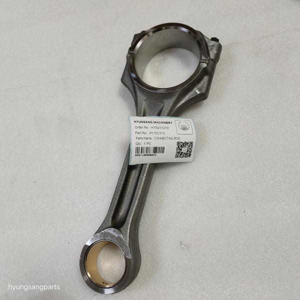 Hyunsang Excavator Parts Connecting Rod 4115C313 For Perkins