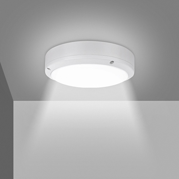 IP65 Humid Aluminum SMD 2835 LED Ceiling Lamp 20W Power Consumption 100V-220 V