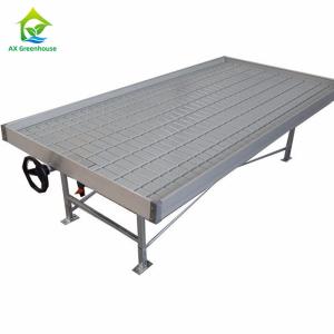 ABS Panel Hydroponic Seedling Greenhouse Rolling Benches 1.22m/4ft Width