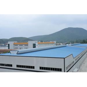 Wide Span Workshop Prefab Steel Structures With AWS And BS EN ISO Certificate