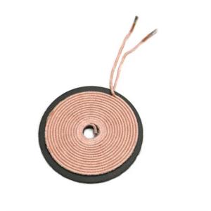 OEM Wireless Charging Induction Coil , 20uH Transmitter And Receiver Coil