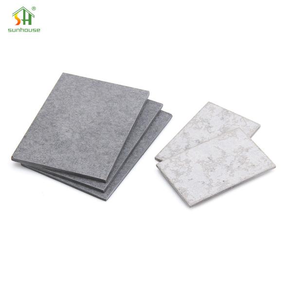 Cellulose Fiber Cement Board Sound Proof 10mm Thick for Partition Wall Panel