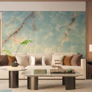 China Scratch And Stain Resistant Porcelain Wall Slabs In White on sale