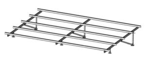 China 300Wp Solar Power Solutions , 4.5m Solar Panel Support Structure Aluminum Alloy Material on sale