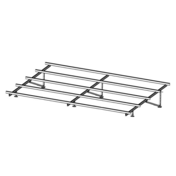 300Wp Solar Power Solutions , 4.5m Solar Panel Support Structure Aluminum Alloy