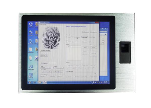 Quality Dustproof Embedded Touch Panel PC 64G Hard Disk 4G Module With Finger Print wholesale