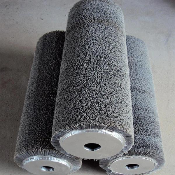 Quality Customized Woodworking Abrasive Nylon Roll Brush for Wood Finishing wholesale