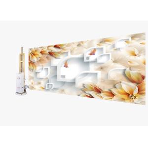 Exterior 3.29m Height 3D Wall Printing Machine Vertical With RoHS Ink