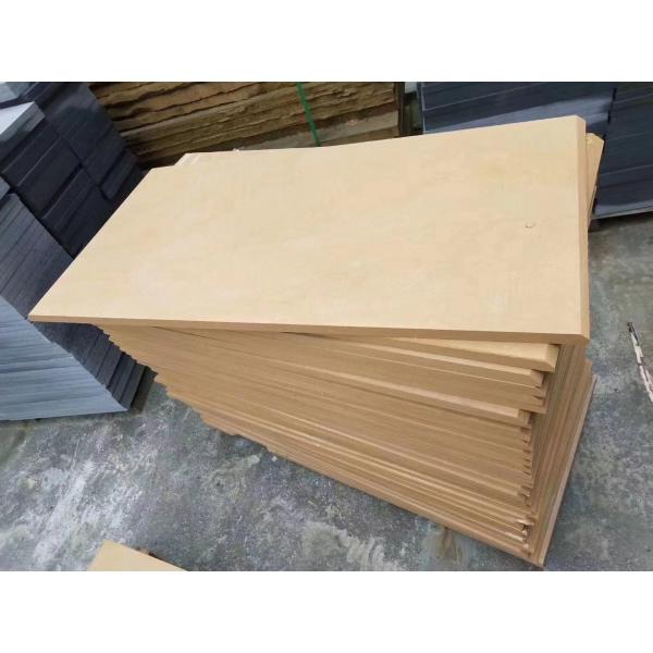 Tumbled Finishing Rough Natural Sandstone Slabs Weathering Resistant