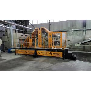 Evenly Feeding Double Doffer 800kg/H Nonwoven Polyester Carding Machine 80m/Min
