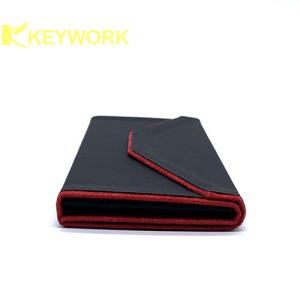 Foldable Sunglasses Case PU Leather Folding Eyeglass Case