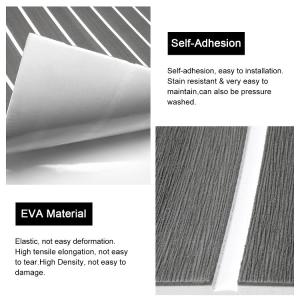 EVA Foam Boat Floor Teak Decking Sheet Anti Slip Waterproof OEM Marine Flooring