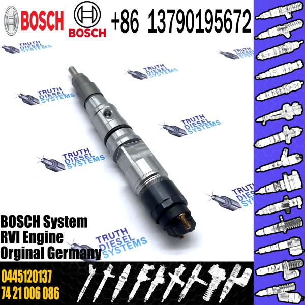 Quality 0445120137 High Quality New Diesel Common Rail Fuel Injector 0445120137 wholesale
