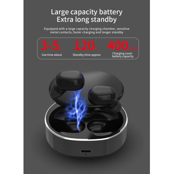 OEM IPX 4 Sweatproof Wireless Bluetooth Earbuds Twin Earphones