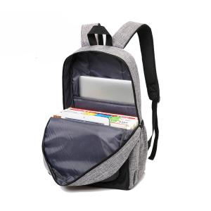 Gray BSCI Computer Backpack Sets Student 3pc Backpack Set Business