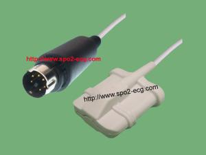 Cheap Plastic Clips Reusable SpO2 Sensor , Paediatric Sats Probe CE Approval for sale
