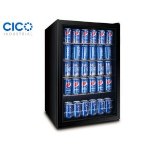Cheap Integrated Coca Cola Glass Front Refrigerator Digital Temp Control for sale