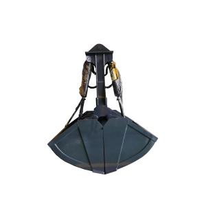 Customzied 15Ton Komastu PC150 Excavator 360 Rotating Clamshell Grab with 0.8m³