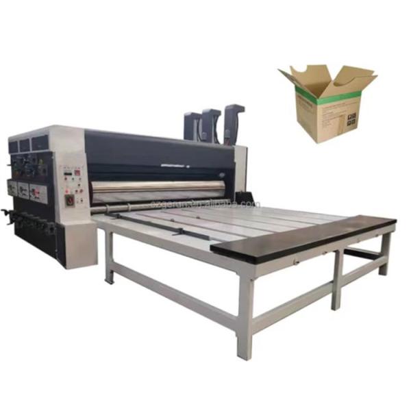 Semi-automatic Printing Slotting Die-cutting Machine for 2 Color Corrugated