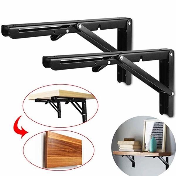 Folding Triangle Bracket for Heavy Duty Adjustable Workbench Supports Max Load
