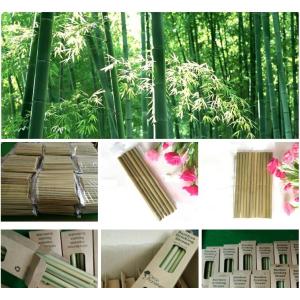 Organic Reusable Hand-Crafted Natural Eco Bamboo Drinking Straws,Natural Bamboo