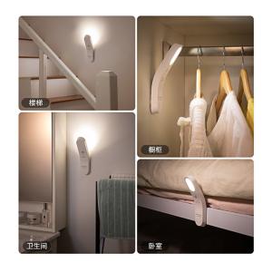 1W Induction Night Light Built In USB Rechargeable Night Lamp With Motion Sensor