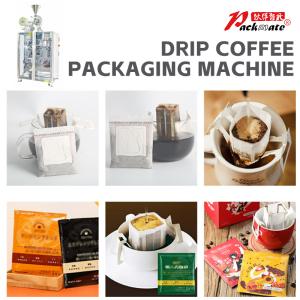 Automatic Drip Sachet Coffee Packaging Machine Counting Function For Hanging Ear