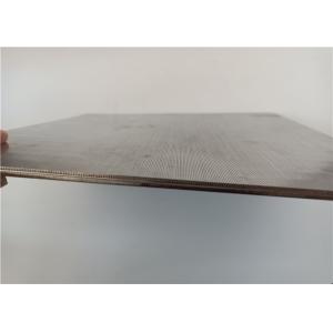 V Shaped 100um 316 Stainless Steel Mesh Screen For Pollution Reduction