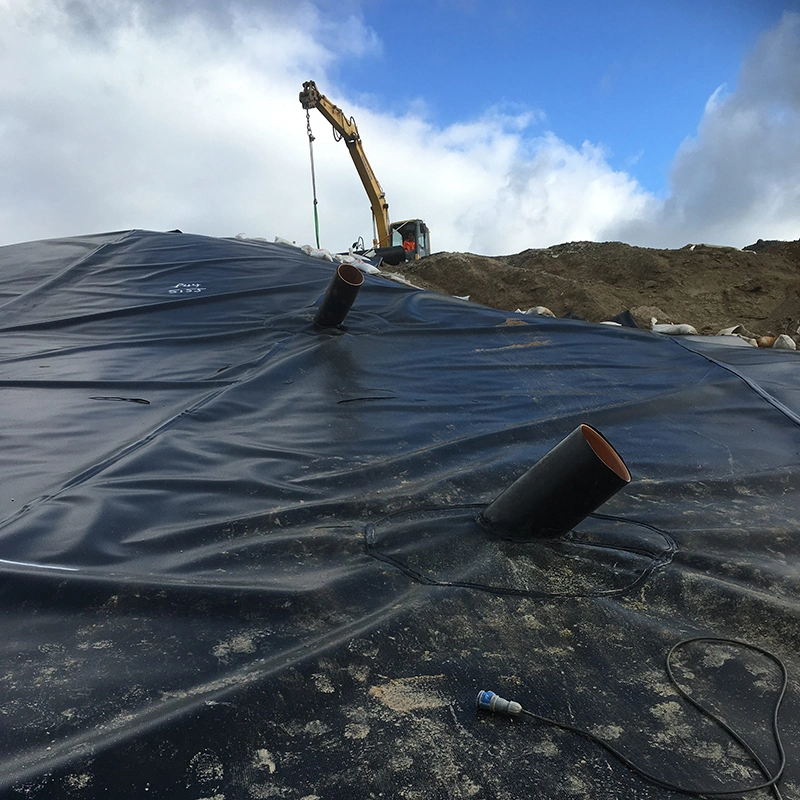 Anti Seepage Geomembrane Pond Liner 0.5-2mm