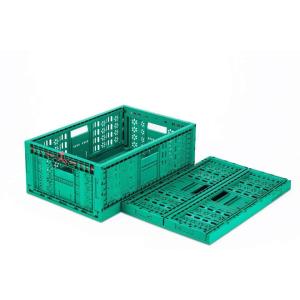 Portable PP Crate Custom Folded Boxes Foldable Plastic Box for Folding Pallet