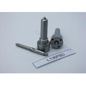 High Speed Auto Spare Parts , Silver Color Diesel Injector Nozzle L136PBD