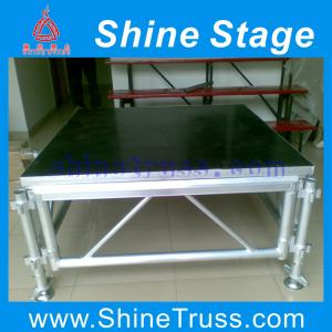 Adjustable Aluminum Plywood Exhibition Stage for Performance