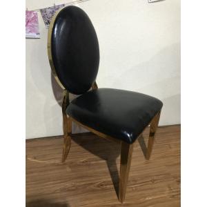 High Density Sponge Filled 44cm 92cm SS Dining Chairs