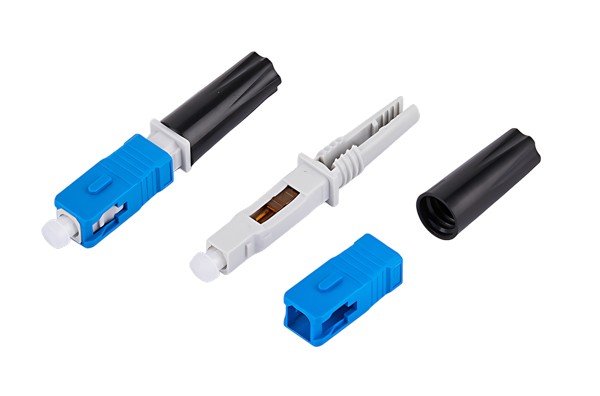 ZCSC21-U50 SC UPC Fast Assembly Connector ZCSC21-U50 SC UPC Fast Assembly Fiber Optic Quick Connector Embedded