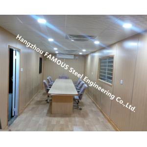 Modern Steel Frame Modular Prefab Container House For Site Office And Temporary