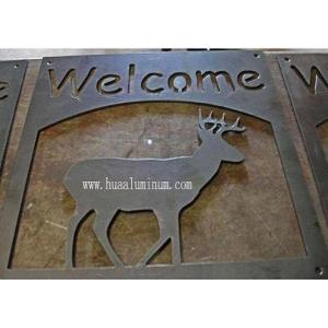 External PE Coated Lightweight ACM Signage Panels Smooth Surface