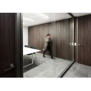 12mm+12mm double sound acoustic glass wall partition isolate noise wall full