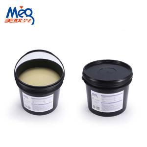 Chemical Resistance UV Silk Screen Ink Printing Varnish With Ice Flowers Effect