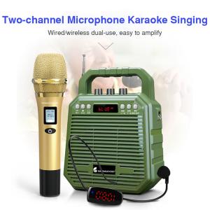 Wireless Bluetooth Speaker Echo Recorder Portable Trolley Speaker UHF 2.4Ghz