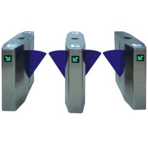 Security Wing Barrier Flap Gate Automatic Entrance Control Noiseless Operation