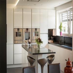 YALIG Kitchen Cabinet Waterproof Fireproof and Durable with Drawer Basket