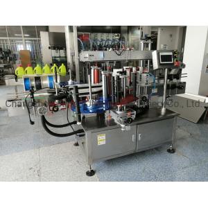 220V 4000BPH Automatic Sticker Labeling Machine For Bottles Cans