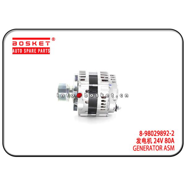 Generator Assembly For ISUZU 4HK1T NKR NPR 8-98029892-2 LR280-708B 8980298922