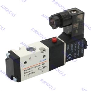 Mini AIRTAC Electromagnetic 3/2 Way NC NO Solenoid Valves 3V1-06, 3V1-M5 with M5