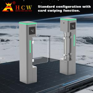 HCW Barrier Turnstile Gate with 600-1000mm Channel Width 30W DC Brushless Motor