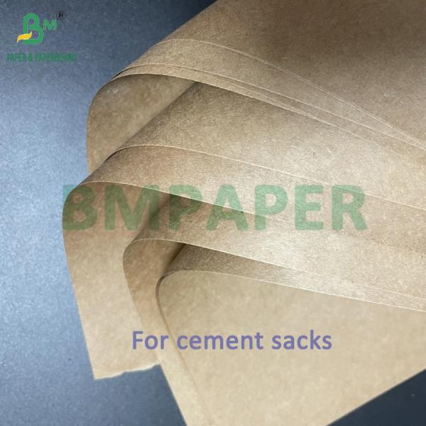 75grs 80grs Brown Semi Extensible Cement Sack Kraft Paper 1020mm 1120mm 75grs 80grs Brown Semi Extensible Cement Sack Kraft Paper 1020mm 1120mm